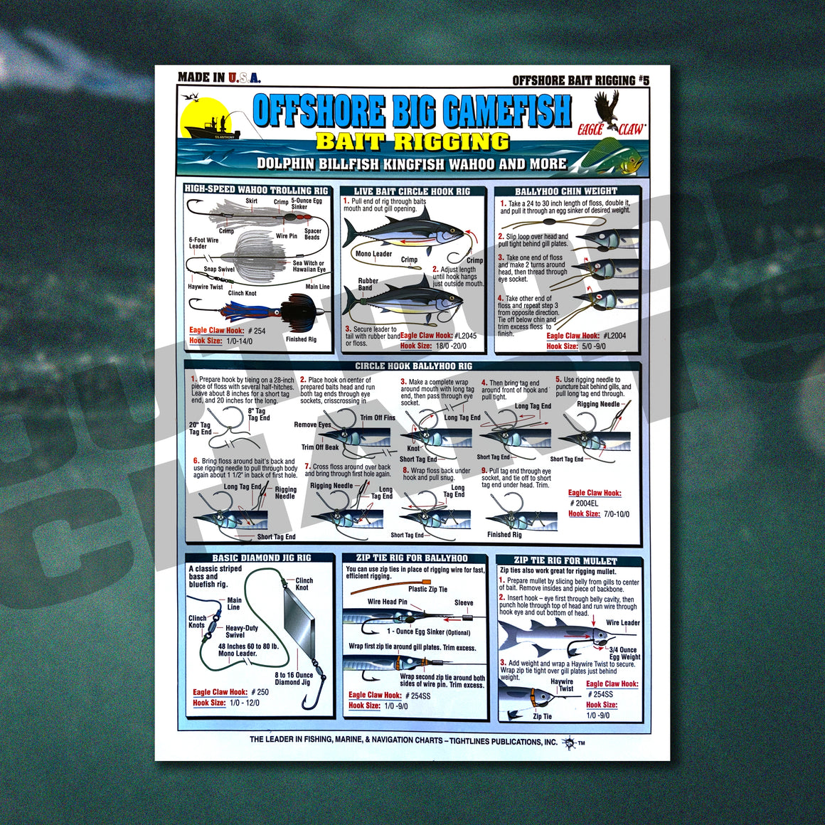 Bait Rigging Charts – Outdoor Charts